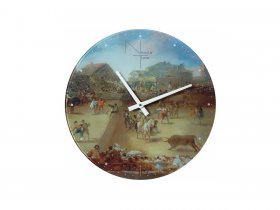 Часы интерьерные NT525 GOYA в Линёво - linyovo.mebel-nsk.ru | фото