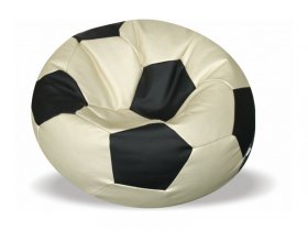 Кресло-мяч Футбол, иск.кожа в Линёво - linyovo.mebel-nsk.ru | фото