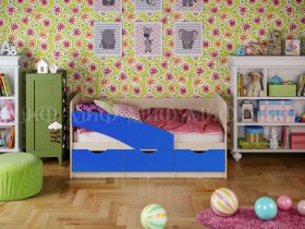 Кровать детская Бабочки 2,0 м в Линёво - linyovo.mebel-nsk.ru | фото