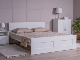 Кровать двуспальная 1,6м Сириус в Линёво - linyovo.mebel-nsk.ru | фото