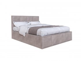 Кровать мягкая 1,6 Октавия стандарт, вар.2 в Линёво - linyovo.mebel-nsk.ru | фото