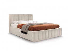 Кровать мягкая 1,6 Вена стандарт, вар.2 в Линёво - linyovo.mebel-nsk.ru | фото