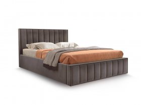 Кровать мягкая 1,6 Вена стандарт, вар.3 в Линёво - linyovo.mebel-nsk.ru | фото