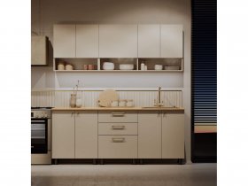 Кухонный гарнитур Орма 2,0м в Линёво - linyovo.mebel-nsk.ru | фото
