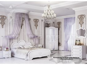 Модульная спальня «Филадельфия» в Линёво - linyovo.mebel-nsk.ru | фото