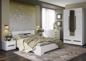 Модульная спальня Валирия в Линёво - linyovo.mebel-nsk.ru | фото