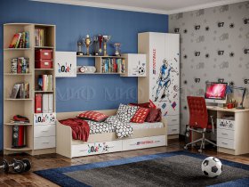 Модульная спальня Вега NEW Boy в Линёво - linyovo.mebel-nsk.ru | фото