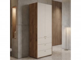 Шкаф двухстворчатый c ящиками Орма в Линёво - linyovo.mebel-nsk.ru | фото