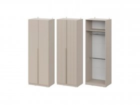 Шкаф ШК-75 Эккервуд (меланж) в Линёво - linyovo.mebel-nsk.ru | фото