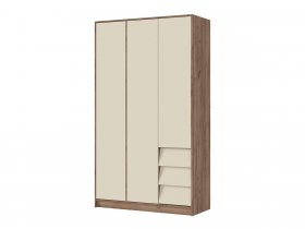 Шкаф трехдверный ШК-02 Рейн в Линёво - linyovo.mebel-nsk.ru | фото
