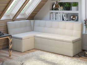 Скамья угловая со спальным местом «Домино» (кашемир) в Линёво - linyovo.mebel-nsk.ru | фото