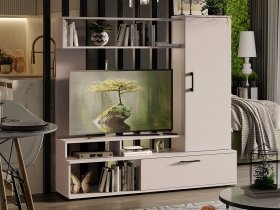 Стенка «Сиена» (кашемир) в Линёво - linyovo.mebel-nsk.ru | фото